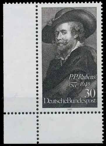 BRD BUND 1977 Nr 936 postfrisch ECKE-ULI S233692