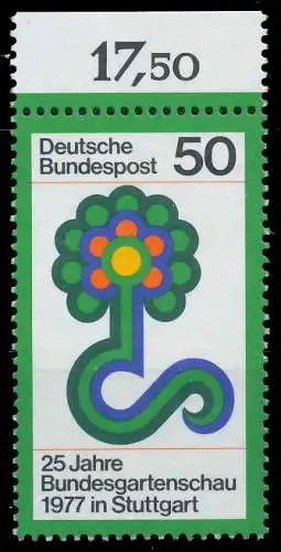 BRD BUND 1977 Nr 927 postfrisch ORA 6005EE