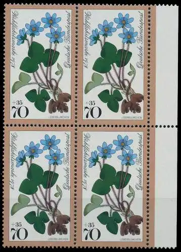 BRD BUND 1978 Nr 985 postfrisch VIERERBLOCK 600632