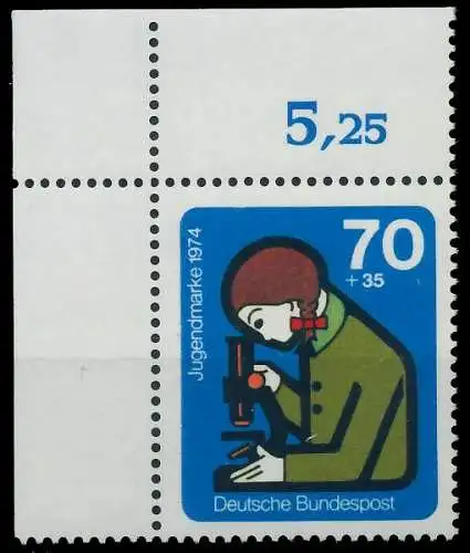 BRD BUND 1974 Nr 803 postfrisch ECKE-OLI 600662