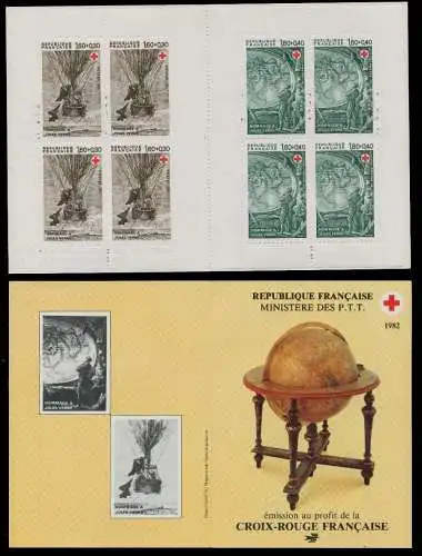 FRANKREICH MARKENHEFTCHEN Nr MH 2367-2368 postfrisch S233832