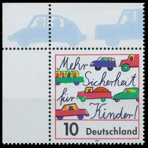 BRD BUND 1997 Nr 1954 postfrisch ECKE-OLI 60547E