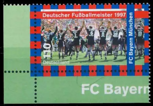 BRD BUND 1997 Nr 1958 postfrisch ECKE-ULI 6054AE