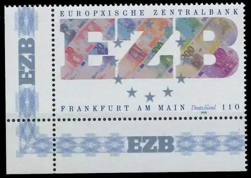 BRD BUND 1998 Nr 2000 postfrisch ECKE-ULI 60AEBA