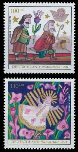 BRD BUND 1998 Nr 2023-2024 postfrisch 60AF7A