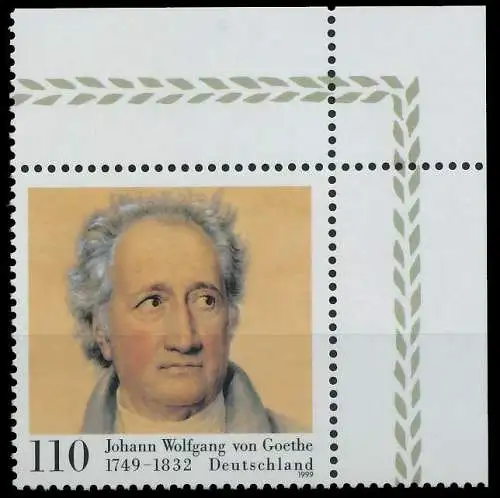 BRD BUND 1999 Nr 2073 postfrisch ECKE-ORE 60B45A