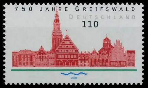 BRD BUND 2000 Nr 2111 postfrisch 60E7B2