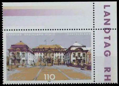 BRD BUND 2000 Nr 2129 postfrisch ECKE-ORE 60E98E