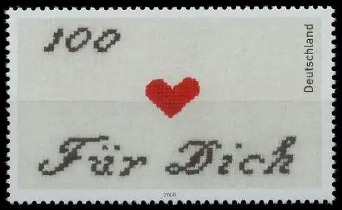 BRD BUND 2000 Nr 2138 postfrisch 60EA4A