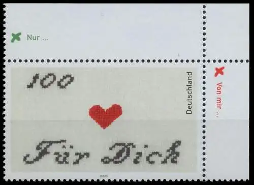 BRD BUND 2000 Nr 2138 postfrisch ECKE-ORE 60EA6A