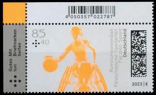 BRD BUND 2023 Nr 3762 postfrisch ECKE-OLI 61AB06