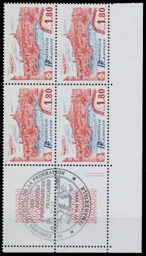 FRANKREICH 1983 Nr 2400L postfrisch VIERERBLOCK ECKE-UR 61ED86