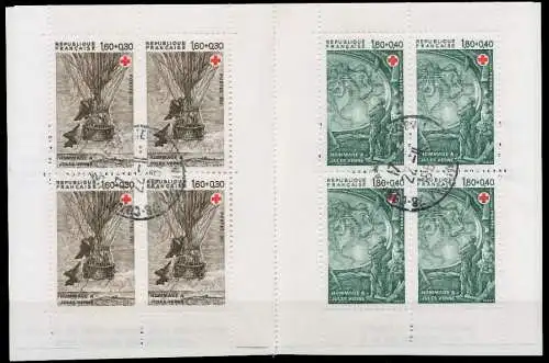 FRANKREICH MARKENHEFTCHEN Nr MH 2367-2368 ZENTR 61EF56