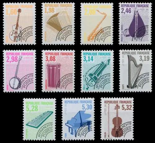 FRANKREICH 1992 Nr 2871-2881 postfrisch 61F106