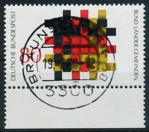 BRD 1983 Nr 1194 zentrisch gestempelt URA 83089A