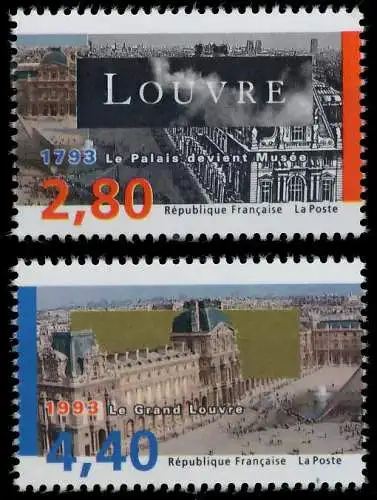 FRANKREICH 1993 Nr 2996-2997 postfrisch 625462