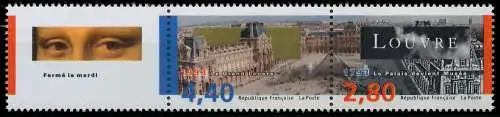 FRANKREICH 1993 Nr 2996-2997Zfl postfrisch 3ER STR 62546A