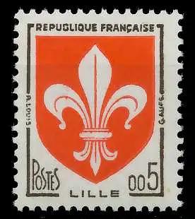FRANKREICH 1960 Nr 1274 postfrisch 6254F2