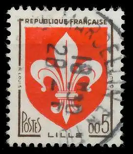 FRANKREICH 1960 Nr 1274 gestempelt 6254F6