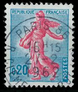 FRANKREICH 1960 Nr 1277 zentrisch gestempelt 62550A