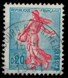 FRANKREICH 1960 Nr 1277 gestempelt 62551A