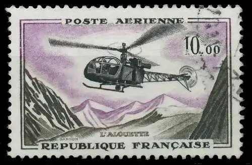 FRANKREICH 1960 Nr 1282 gestempelt 62555E