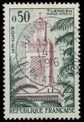 FRANKREICH 1960 Nr 1286 gestempelt 62559A