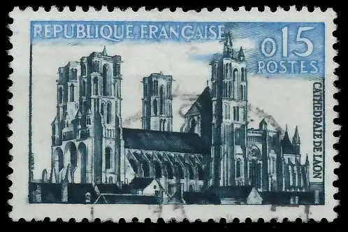 FRANKREICH 1960 Nr 1283 gestempelt 62556A
