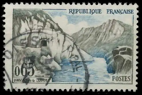 FRANKREICH 1960 Nr 1287 gestempelt 62559E