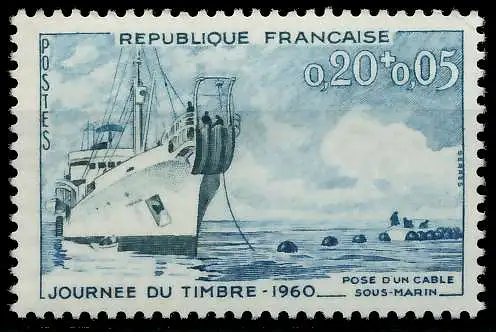 FRANKREICH 1960 Nr 1293 postfrisch 6255FA