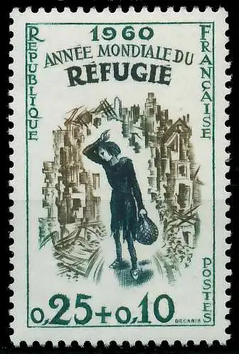 FRANKREICH 1960 Nr 1301 postfrisch 62563E