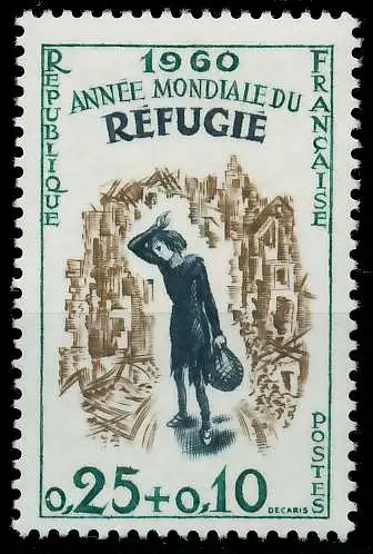 FRANKREICH 1960 Nr 1301 postfrisch 625642