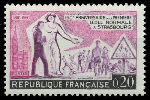 FRANKREICH 1960 Nr 1307 postfrisch 6256B2