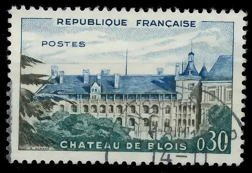FRANKREICH 1960 Nr 1306 gestempelt 6256A6