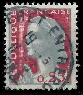 FRANKREICH 1960 Nr 1316 gestempelt 62576E