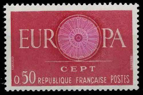 FRANKREICH 1960 Nr 1319 postfrisch 62578E
