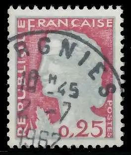 FRANKREICH 1960 Nr 1316 gestempelt 62575E