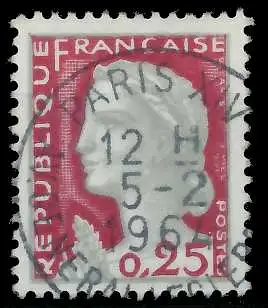 FRANKREICH 1960 Nr 1316 gestempelt 62576A