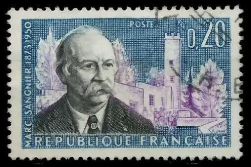 FRANKREICH 1960 Nr 1324 gestempelt 62581A