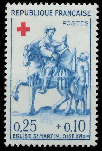 FRANKREICH 1960 Nr 1330 postfrisch 625866