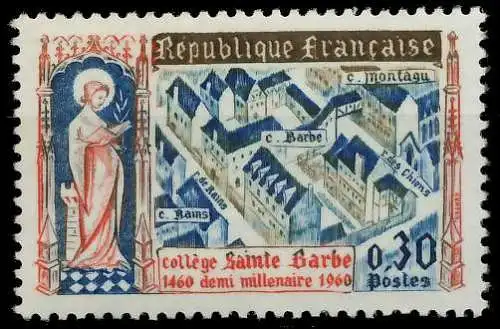 FRANKREICH 1960 Nr 1331 postfrisch 625876