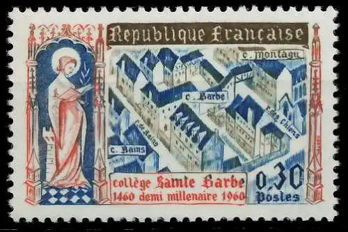 FRANKREICH 1960 Nr 1331 postfrisch 625892