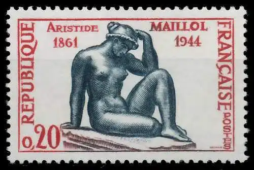 FRANKREICH 1961 Nr 1334 postfrisch 6258A2