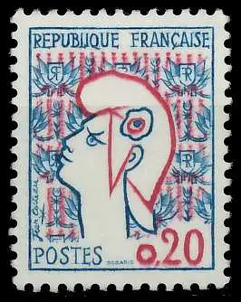 FRANKREICH 1961 Nr 1335 postfrisch 6258AE