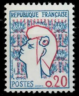 FRANKREICH 1961 Nr 1335 postfrisch 6258B6