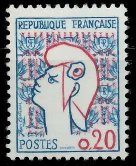 FRANKREICH 1961 Nr 1335 postfrisch 6258BA