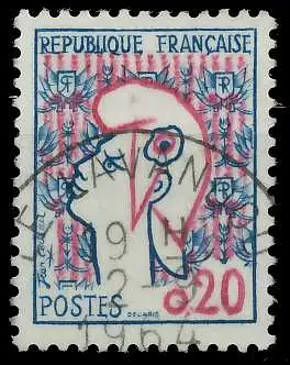FRANKREICH 1961 Nr 1335 gestempelt 6258C6