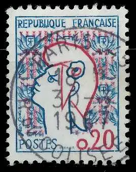 FRANKREICH 1961 Nr 1335 gestempelt 6258C2