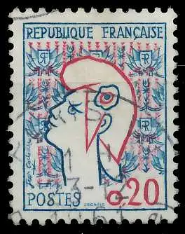 FRANKREICH 1961 Nr 1335 gestempelt 6258BE