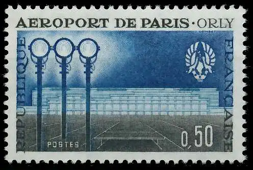 FRANKREICH 1961 Nr 1337 postfrisch 62590A